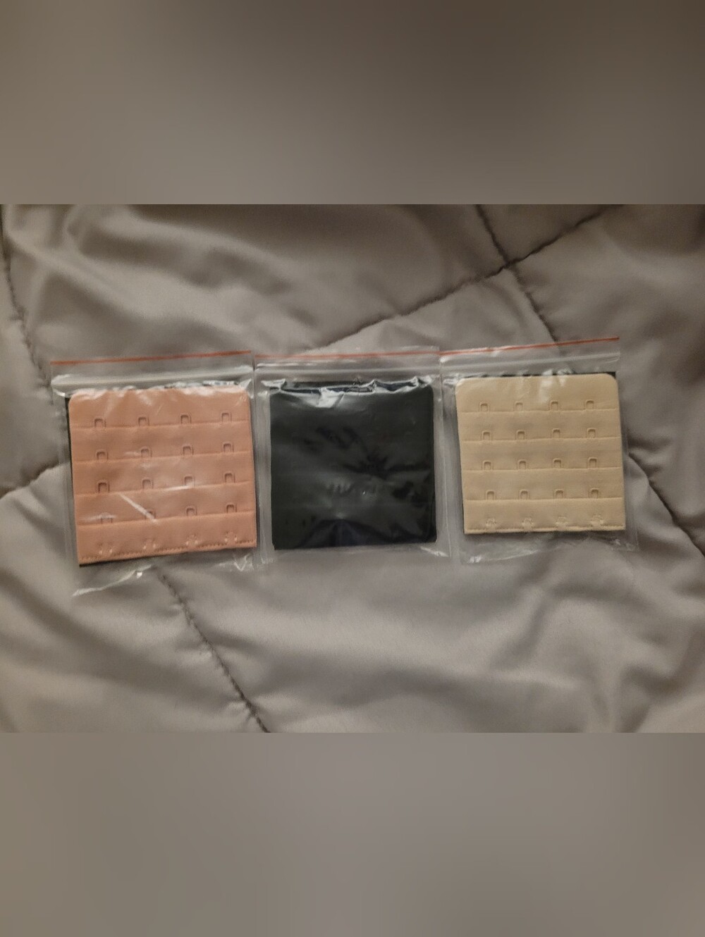Bra Extender 3-Pack in Nude/pink, Black, and Beige - Women Accessories